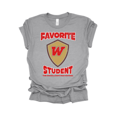 The Woodlands High School | Favorite Student T-Shirt