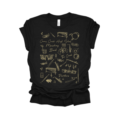 Caney Creek Marching Band T-Shirt – The Panther Pulse