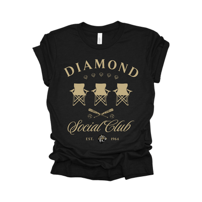 Diamond Social Club Tee - Conroe High School Baseball Team