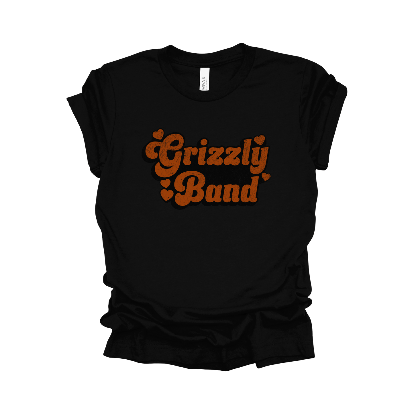 I Love Grizzly Band T-Shirt