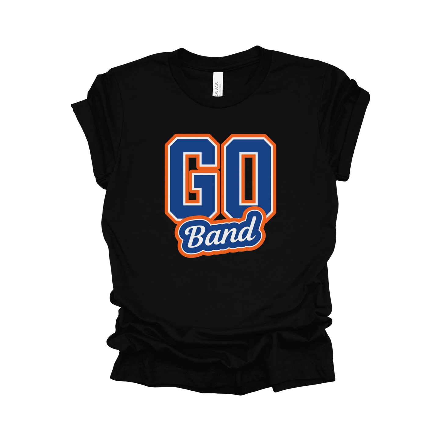 Grand Oaks Band “GO” T-Shirt – Bright & Bold Spirit Wear