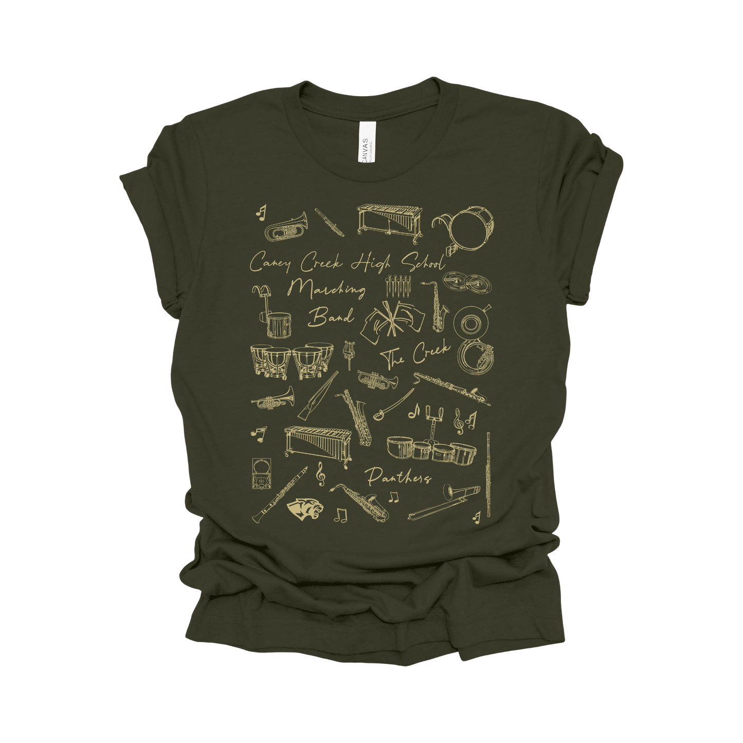 Caney Creek Marching Band T-Shirt – The Panther Pulse