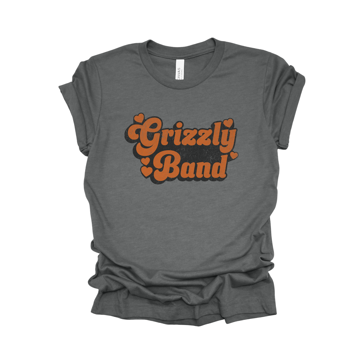 I Love Grizzly Band T-Shirt