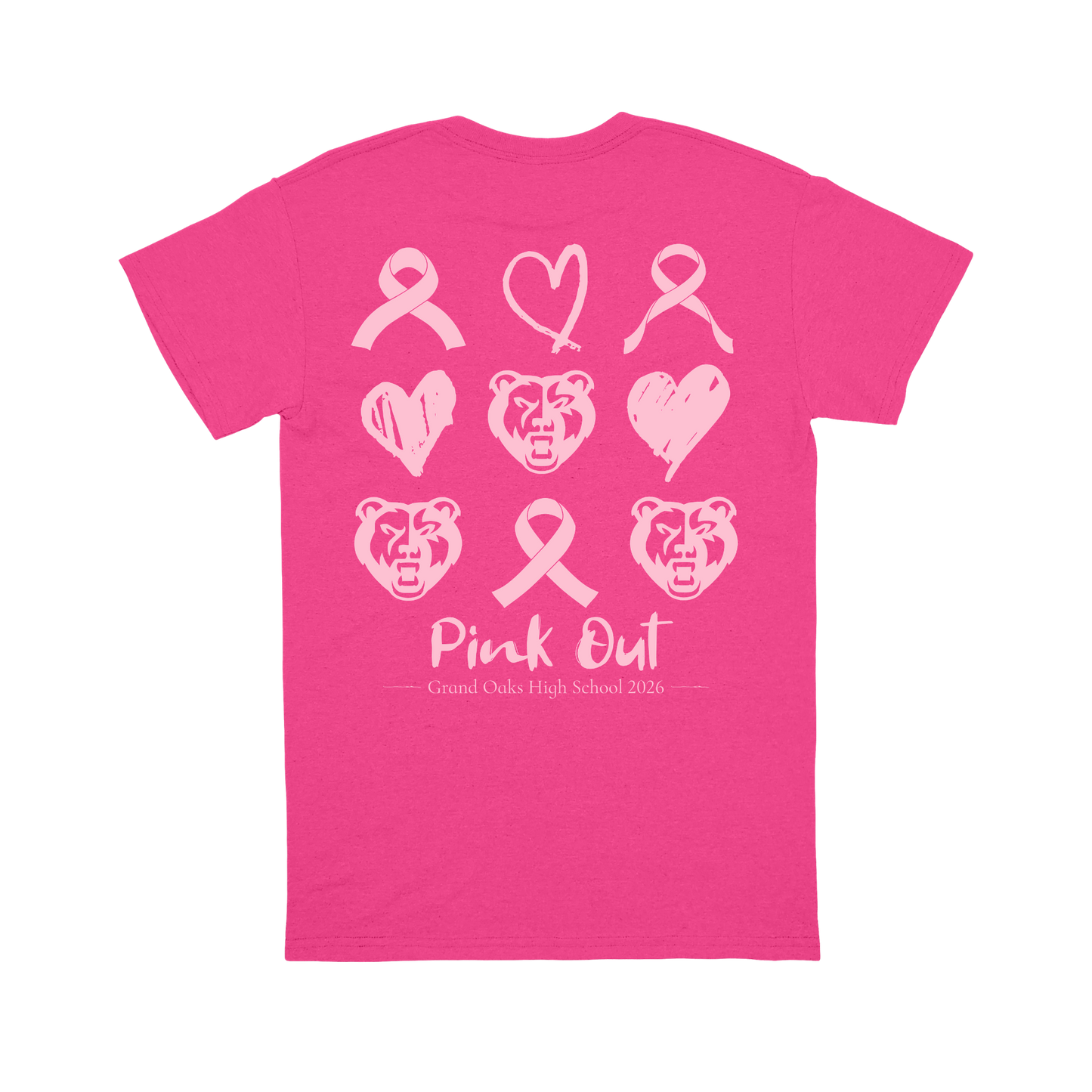 Pink Out Heart | Grand Oaks 2026