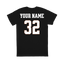 Grand Oaks Grizzlies Football Mom Personalized T-Shirt | Custom Player Name & Number