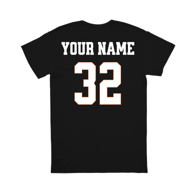 Grand Oaks Grizzlies Football Mom Personalized T-Shirt | Custom Player Name & Number