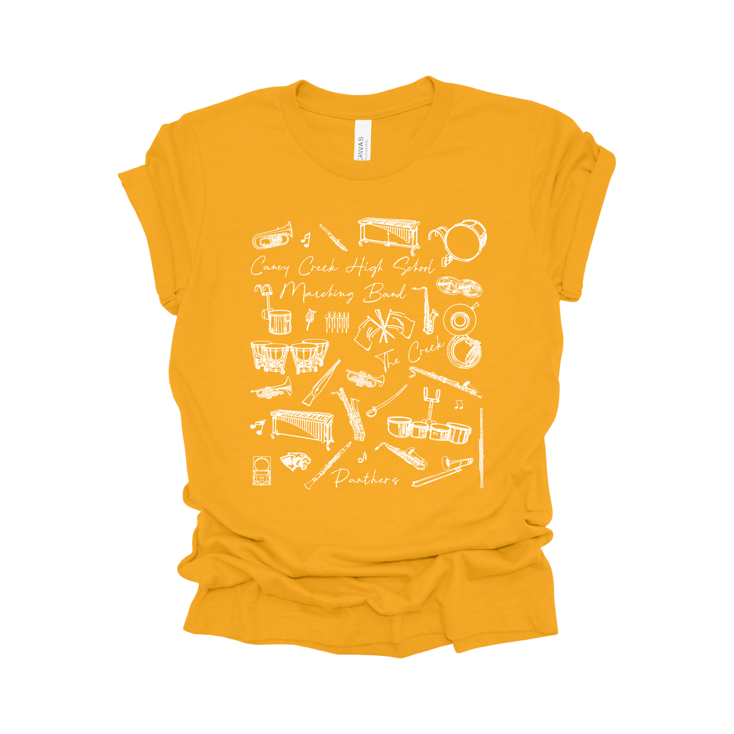 Caney Creek Marching Band Spirit Tee | The Panther Pulse T-Shirt