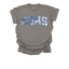 Floral Text GOHS T-Shirt | Spirit Wear | Floral Pattern Lettering