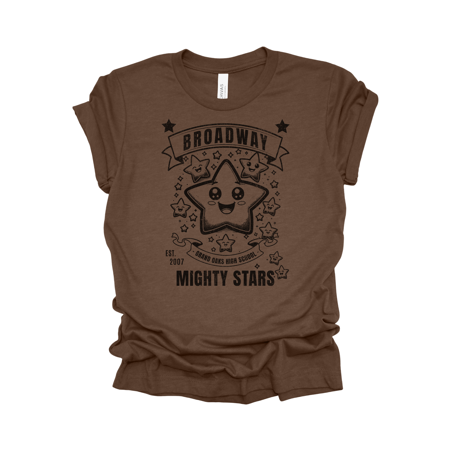 Broadway to Grizzly Pride | Grand oaks Feeder Zone T-Shirt | School Spirit Wear