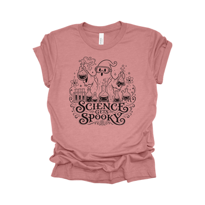 Science Gets Spooky Halloween Science Teacher T-Shirt