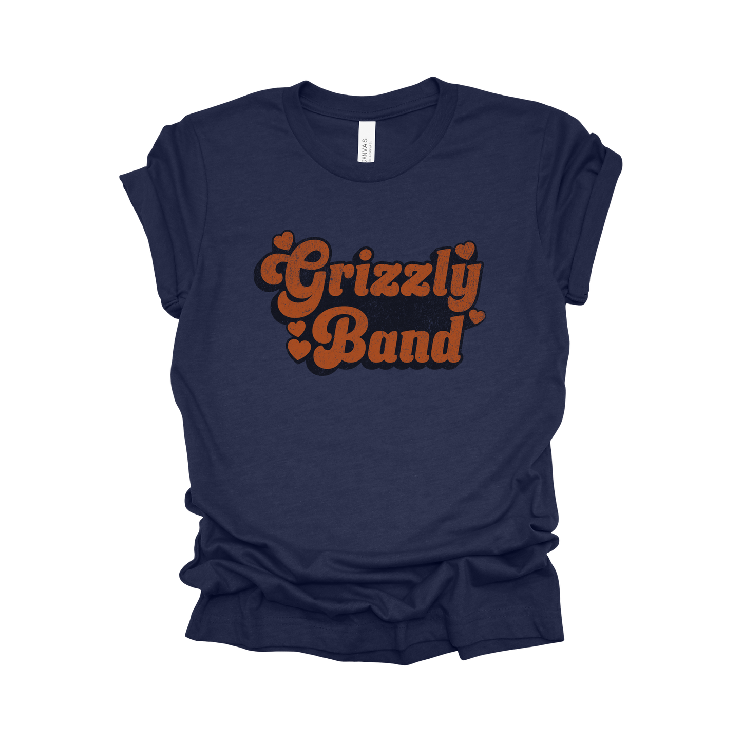 I Love Grizzly Band T-Shirt