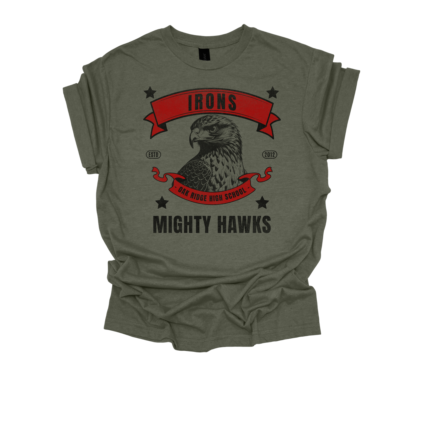 Irons Hawks T-Shirt – Soar with School Pride