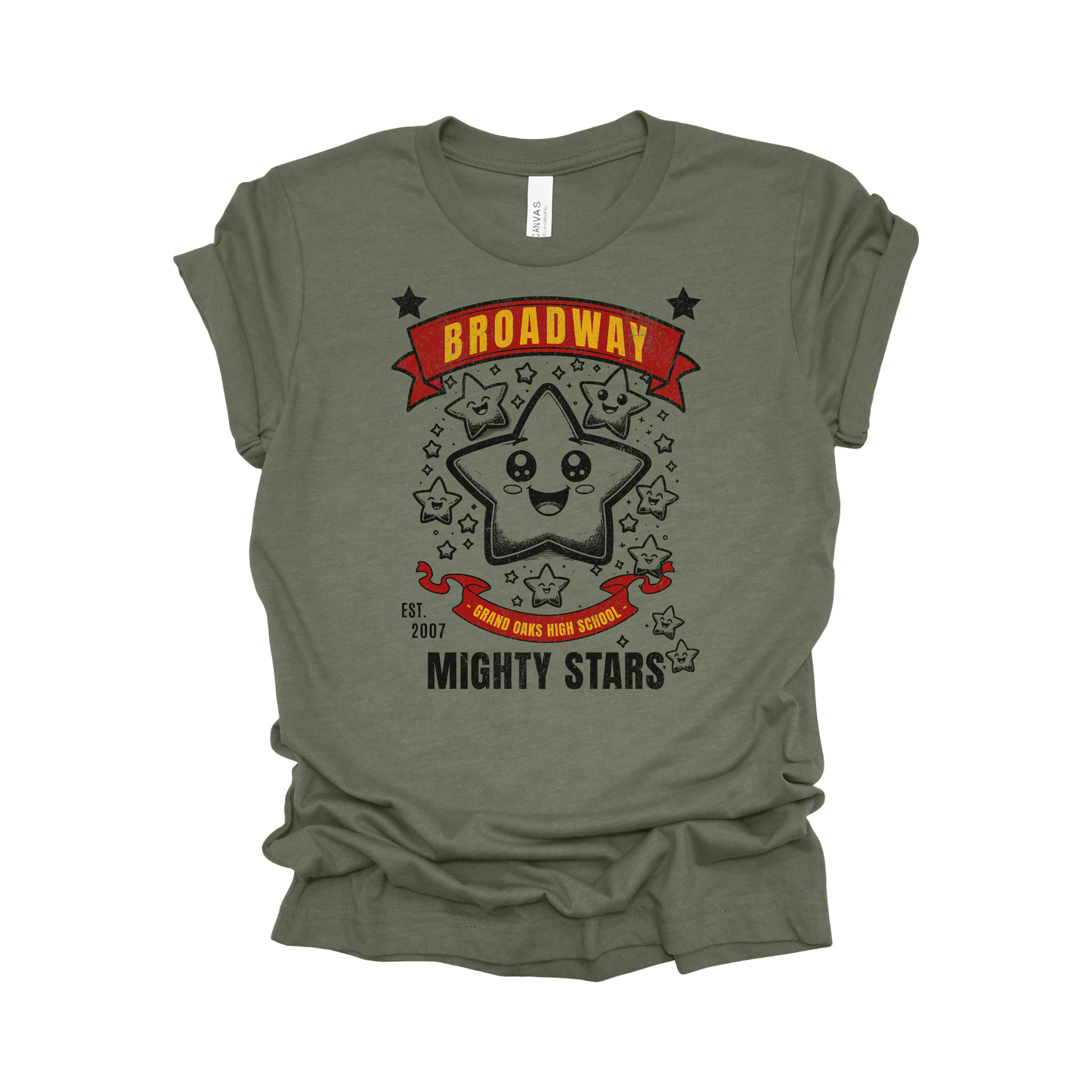 Broadway to Grizzly Pride | Grand oaks Feeder Zone T-Shirt | School Spirit Wear