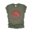 Caney Creek Panthers Round Design T-Shirt