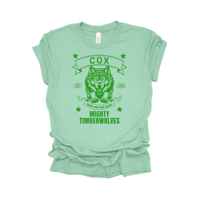Cox Intermediate to Grizzly Pride | Grade Oaks Feeder Zone T-Shirt | School Spirit Wear