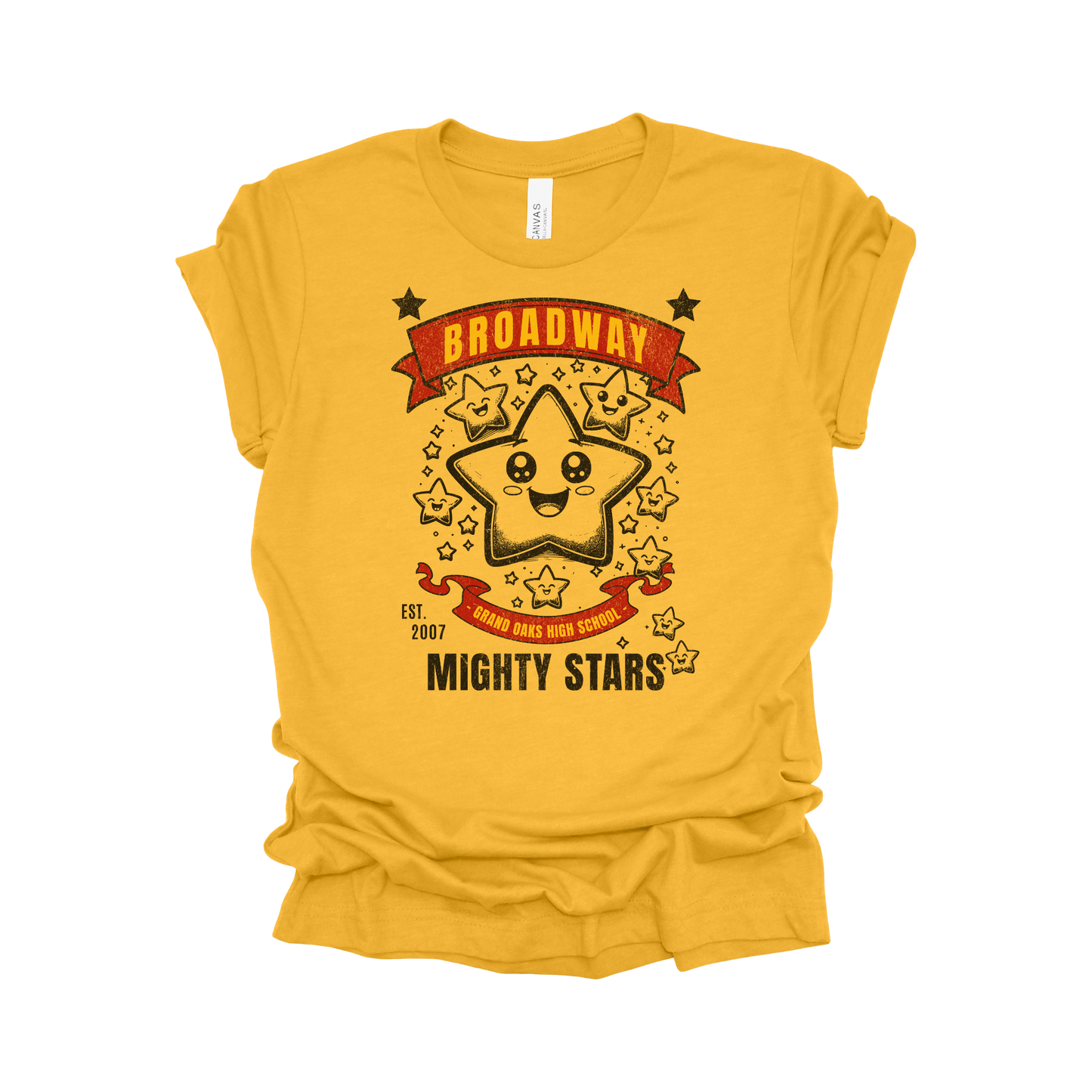 Broadway to Grizzly Pride | Grand oaks Feeder Zone T-Shirt | School Spirit Wear