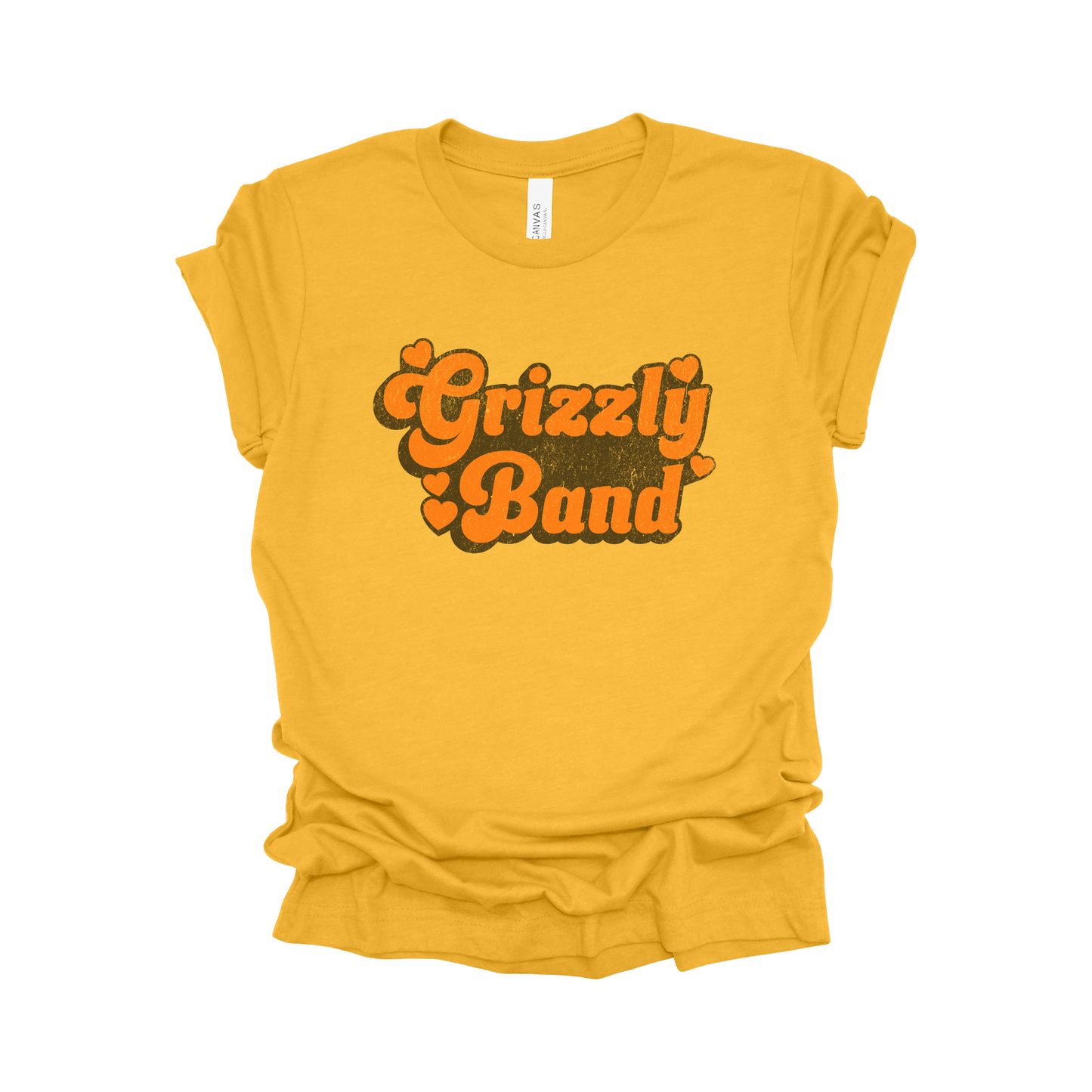 I Love Grizzly Band T-Shirt