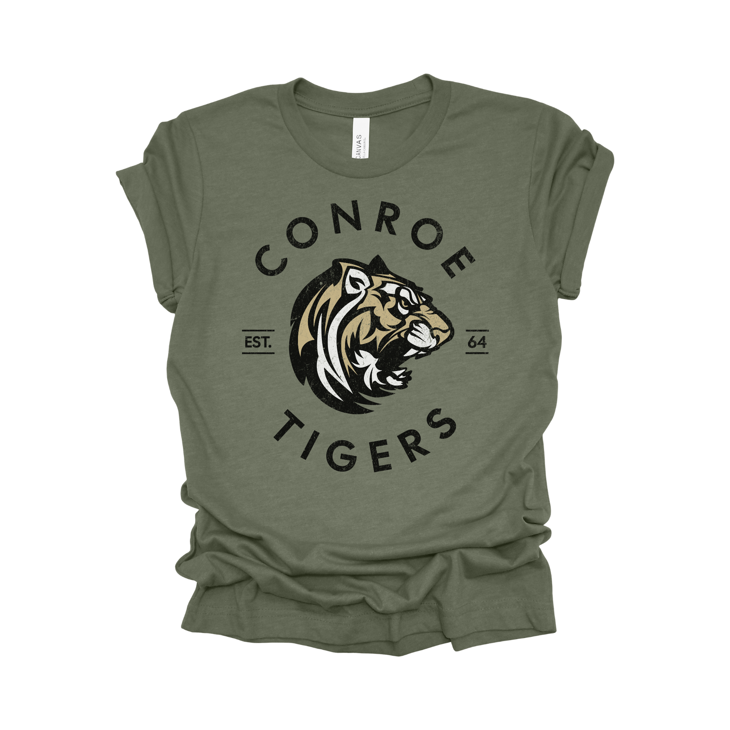 Conroe High School Circle T-Shirt