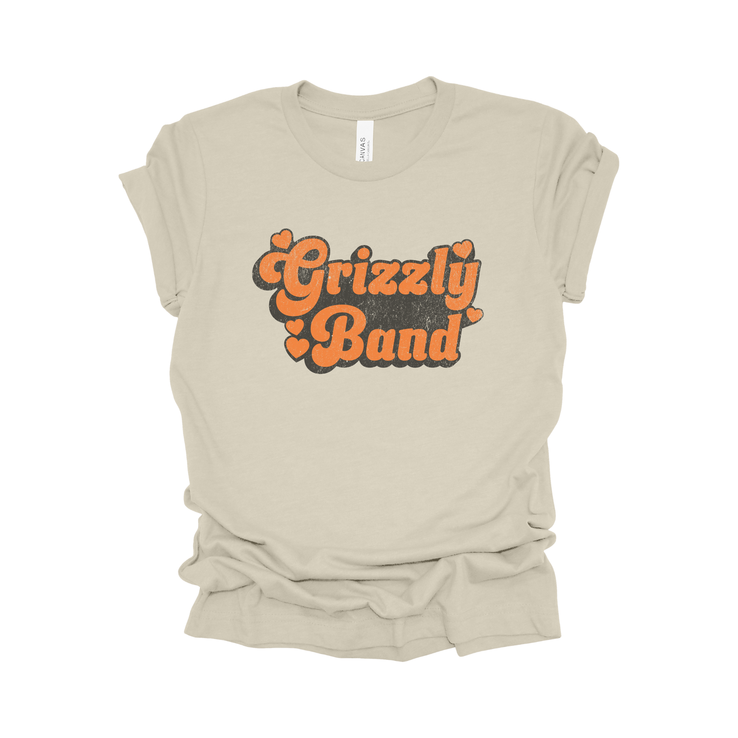 I Love Grizzly Band T-Shirt
