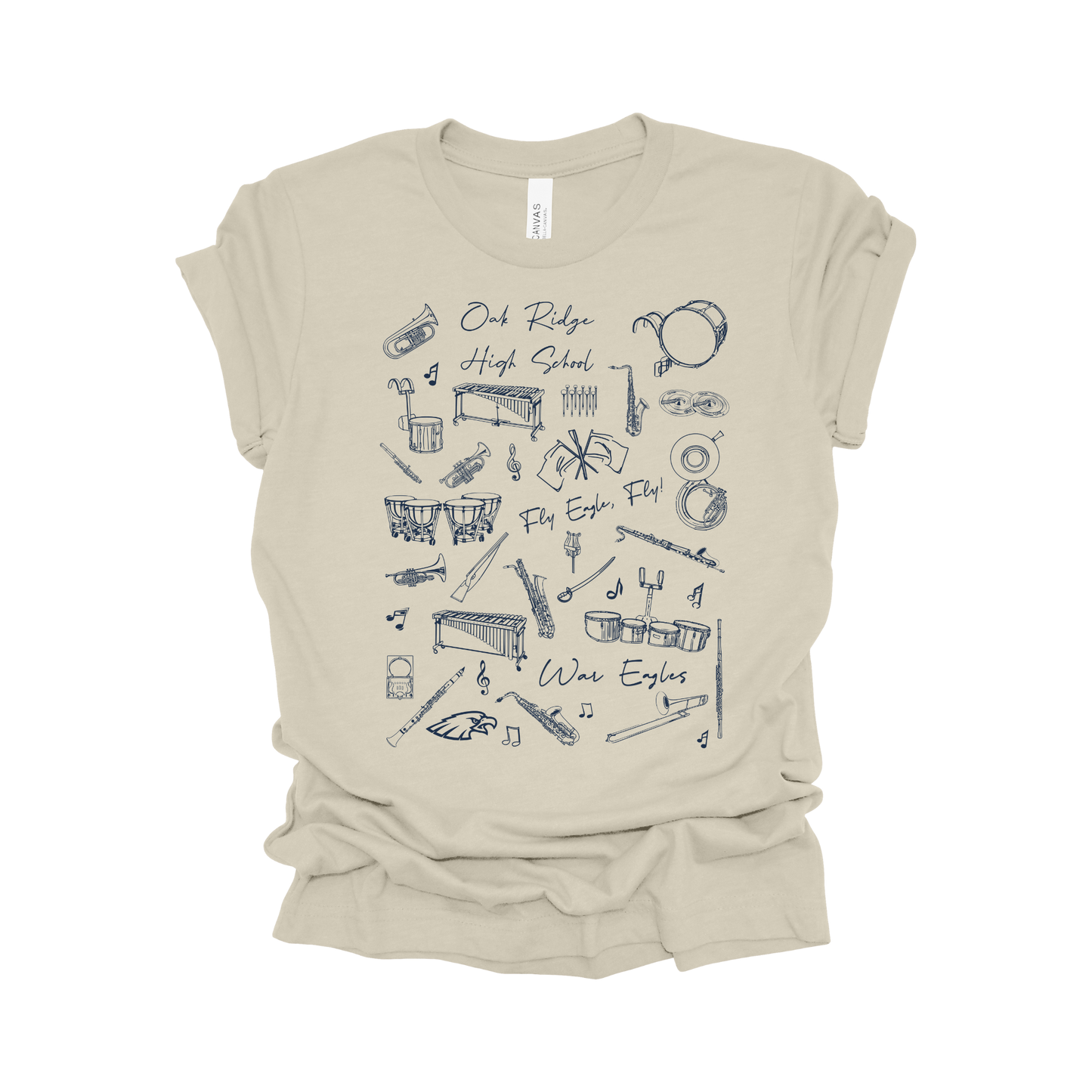 Oak Ridge Marching Band Tee- The War Eagle Waltz