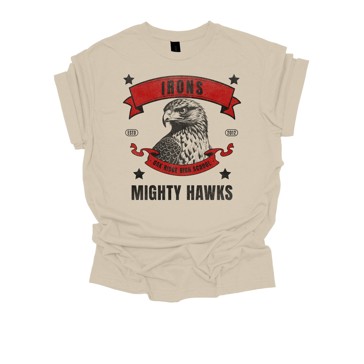 Irons Hawks T-Shirt – Soar with School Pride