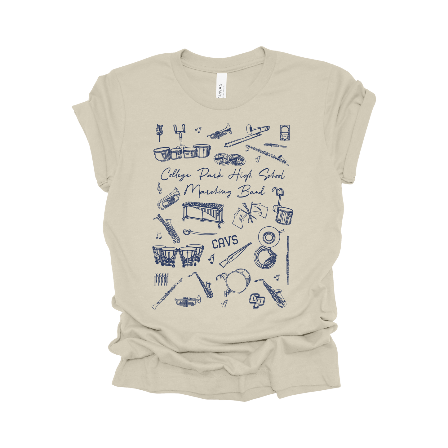 College Park Marching Band Tee - The Cavalier Cadence