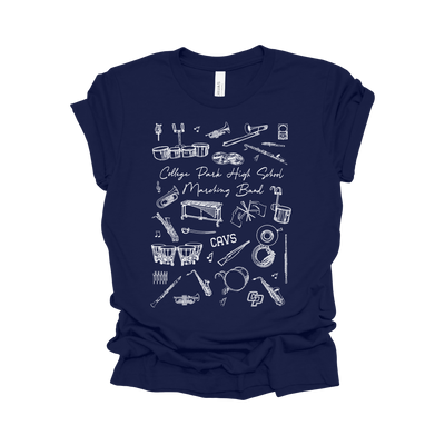 College Park Marching Band Tee - The Cavalier Cadence