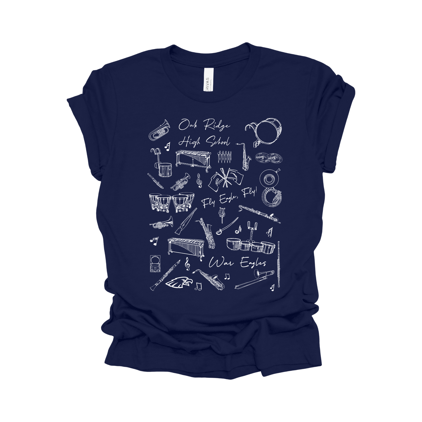 Oak Ridge Marching Band Tee- The War Eagle Waltz