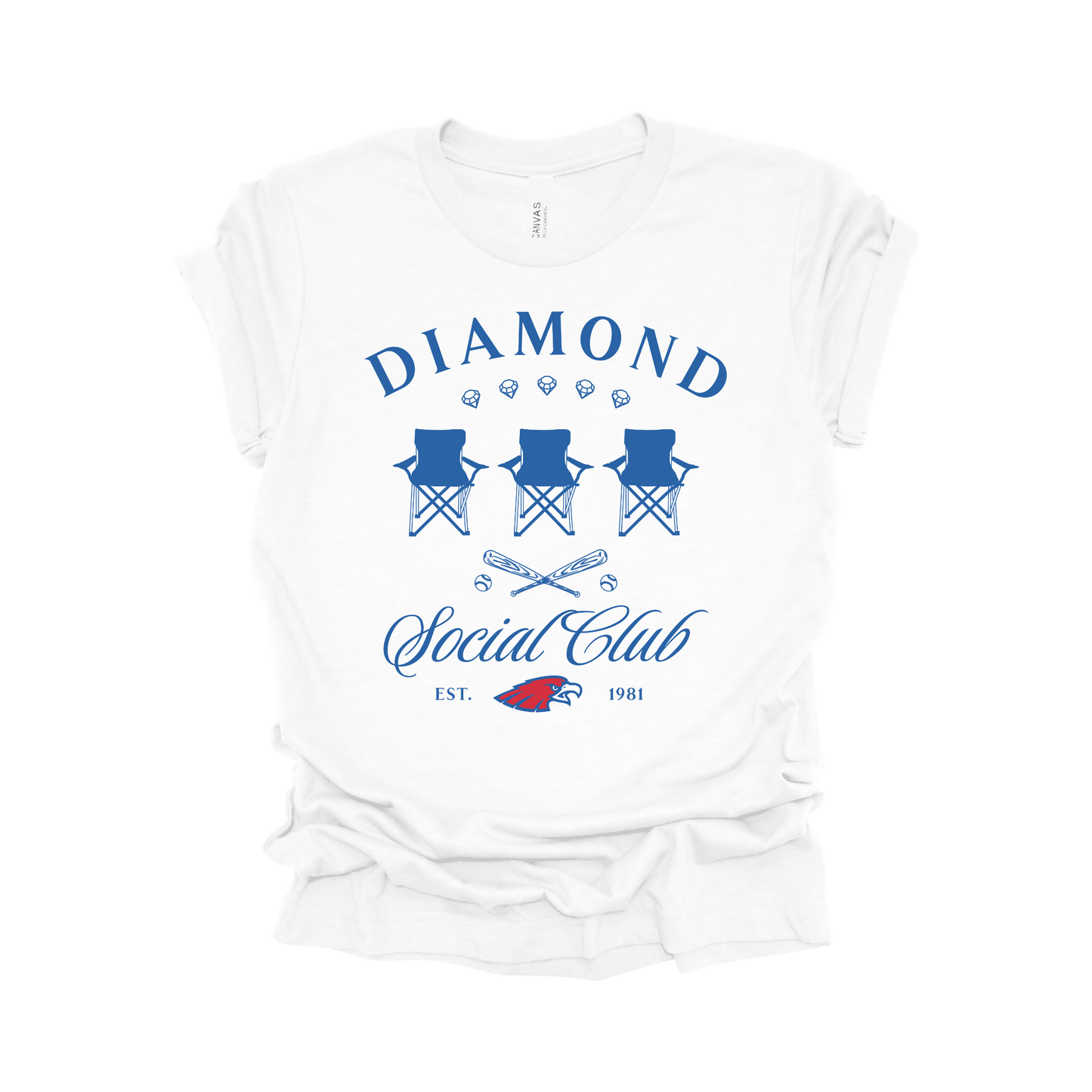 Diamond Social Club Tee – Oak Ridge High School Baseball Team