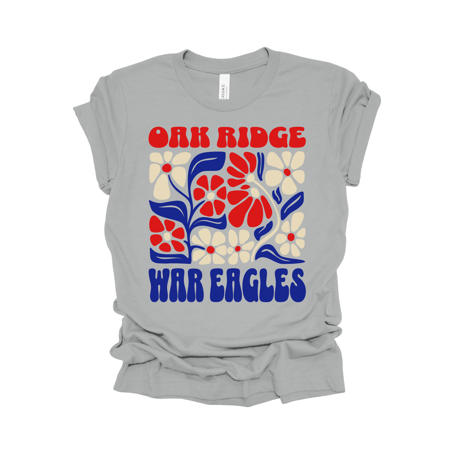Oak Ridge High School Boho Floral T-Shirt