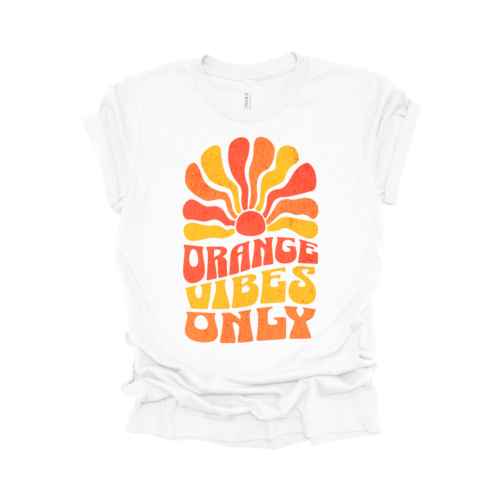Orange Bloom Tee | Grand Oaks High School Orange Vibes Collection