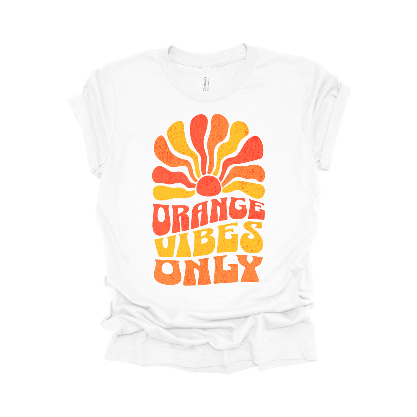 Orange Bloom Tee | Grand Oaks High School Orange Vibes Collection