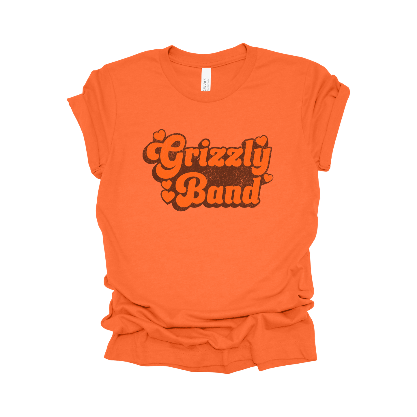 I Love Grizzly Band T-Shirt