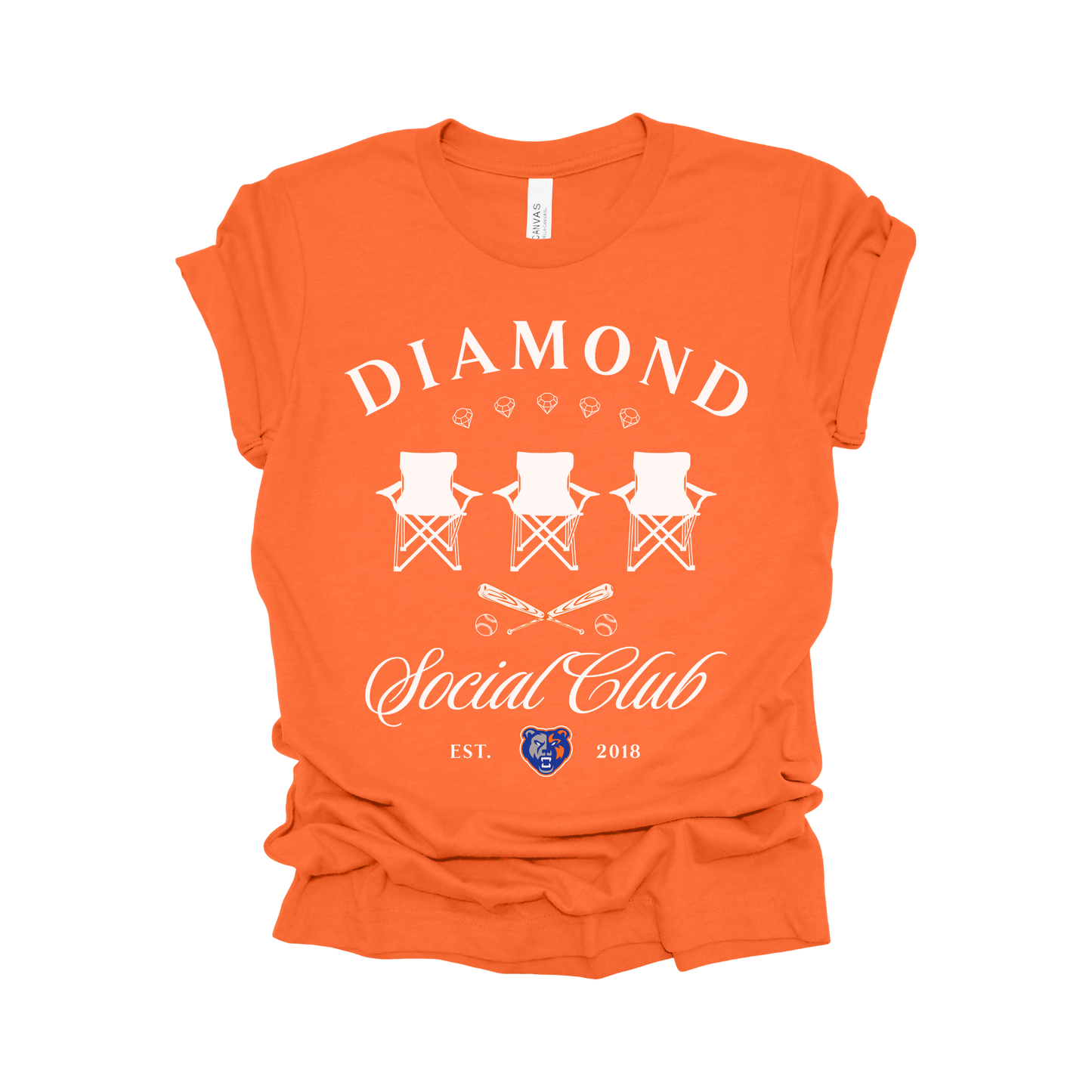 Diamond Social Club Tee – Grand Oaks High School Baseball Team