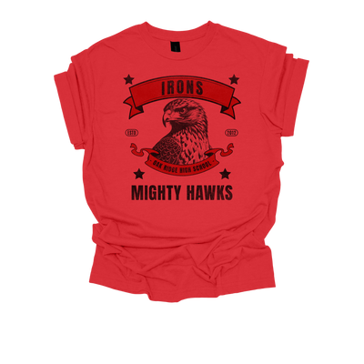 Irons Hawks T-Shirt – Soar with School Pride