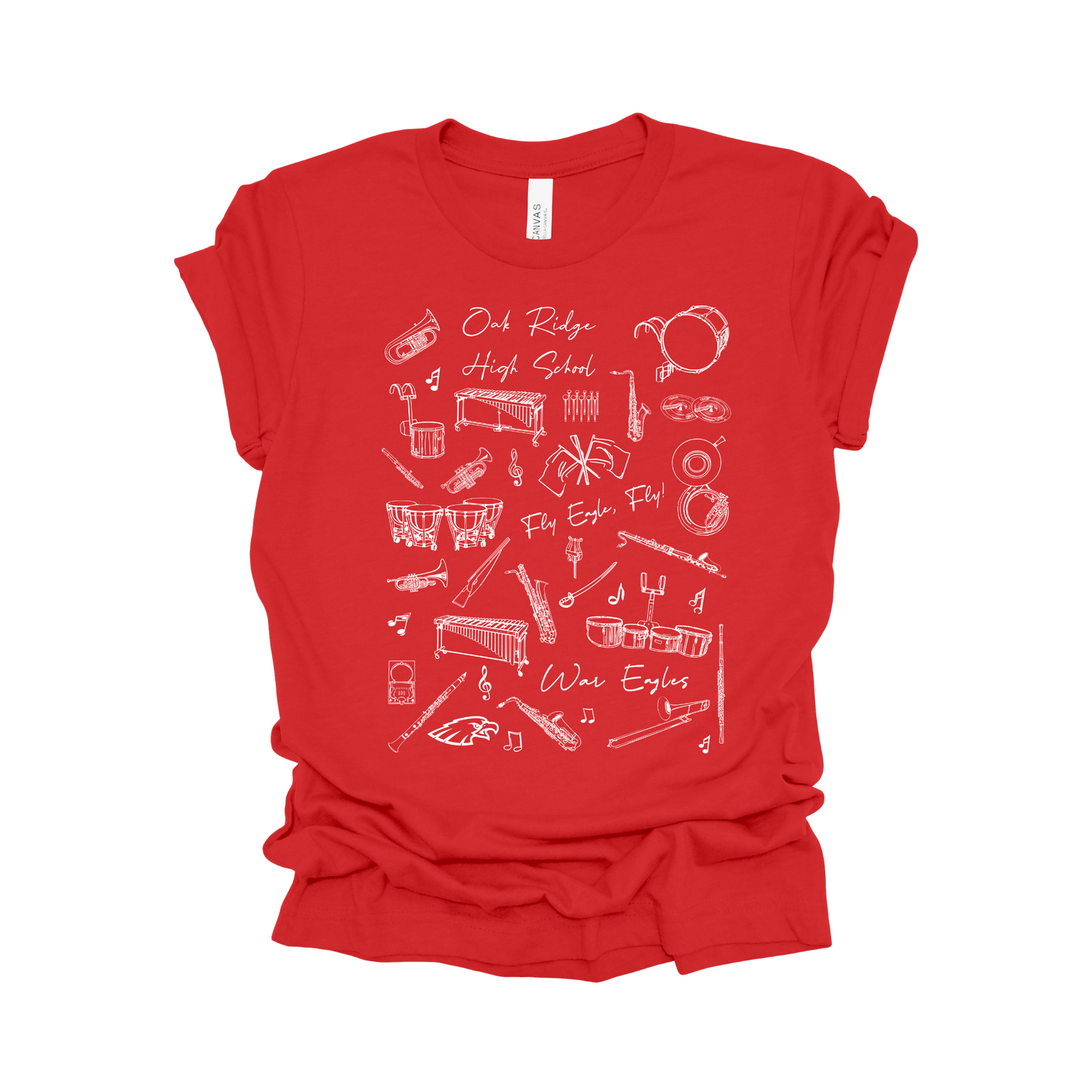 Oak Ridge Marching Band Tee- The War Eagle Waltz