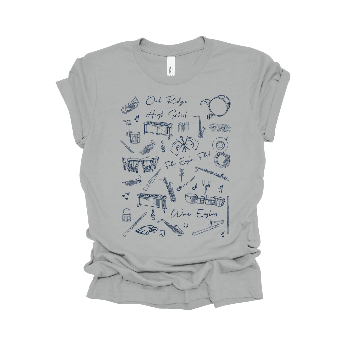Oak Ridge Marching Band Tee- The War Eagle Waltz