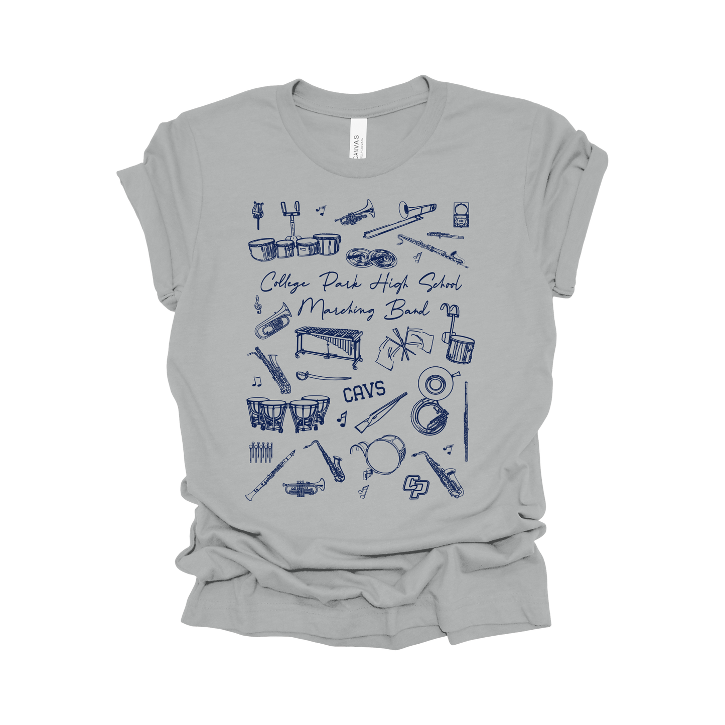 College Park Marching Band Tee - The Cavalier Cadence