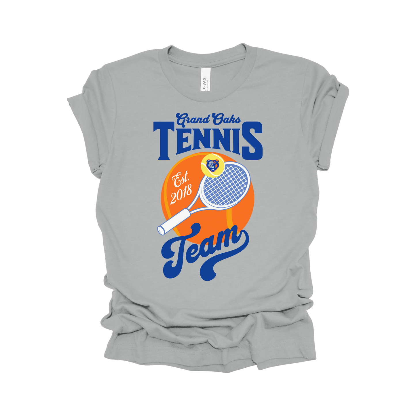 Grand Oaks Grizzlies Tennis Team T-Shirt