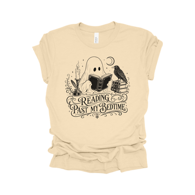Reading Past My Bedtime Halloween Book Lover T-Shirt