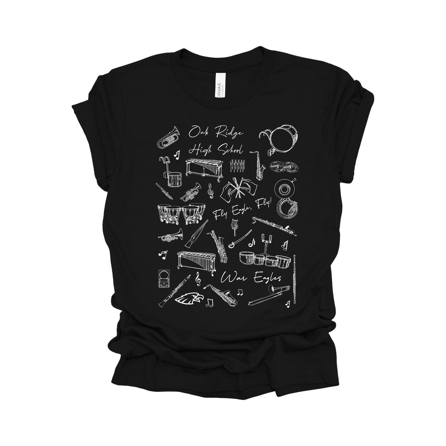 Oak Ridge Marching Band Tee- The War Eagle Waltz