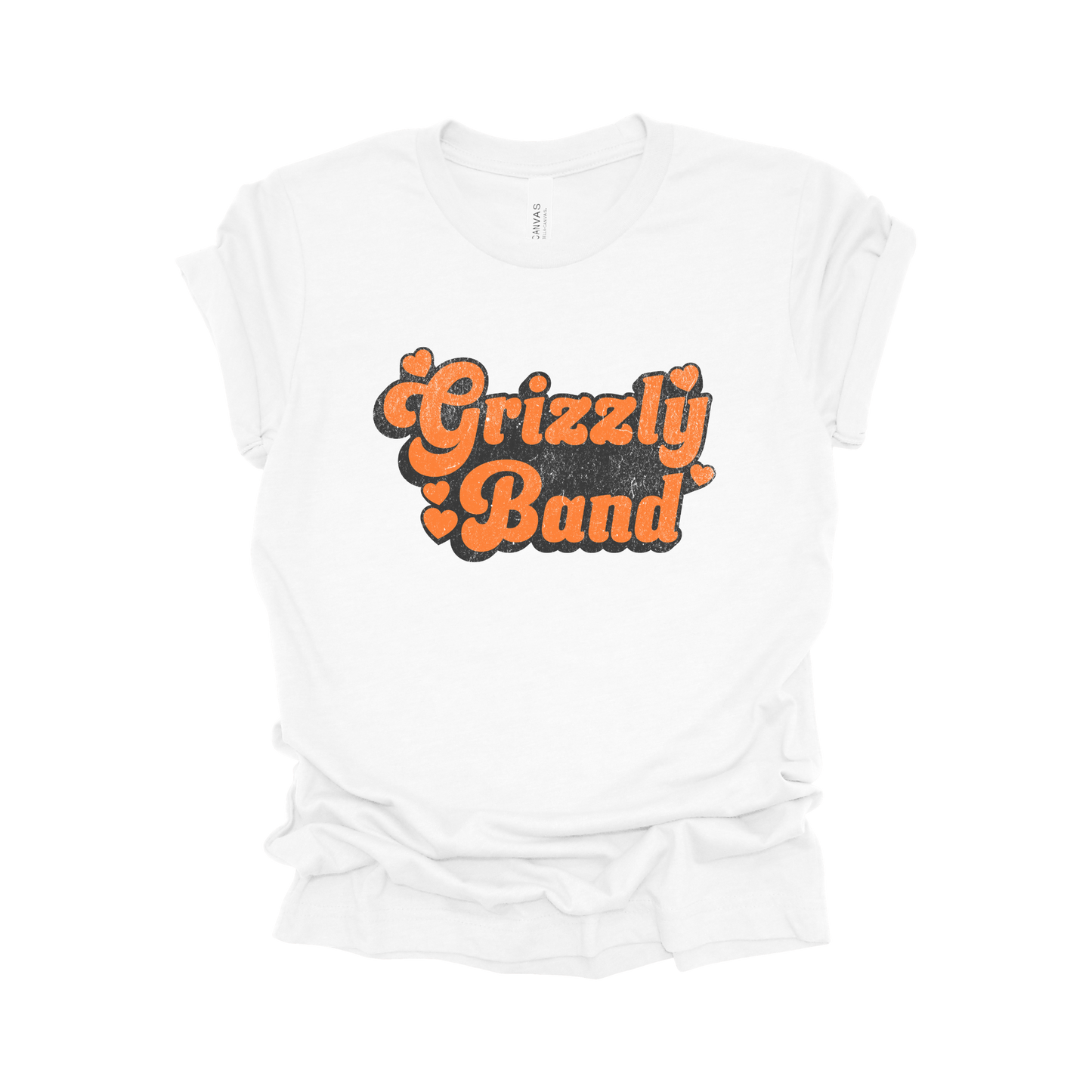 I Love Grizzly Band T-Shirt
