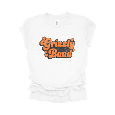 I Love Grizzly Band T-Shirt