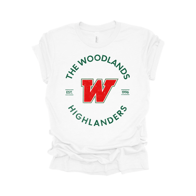 The Woodlands High School Circle T-Shirt