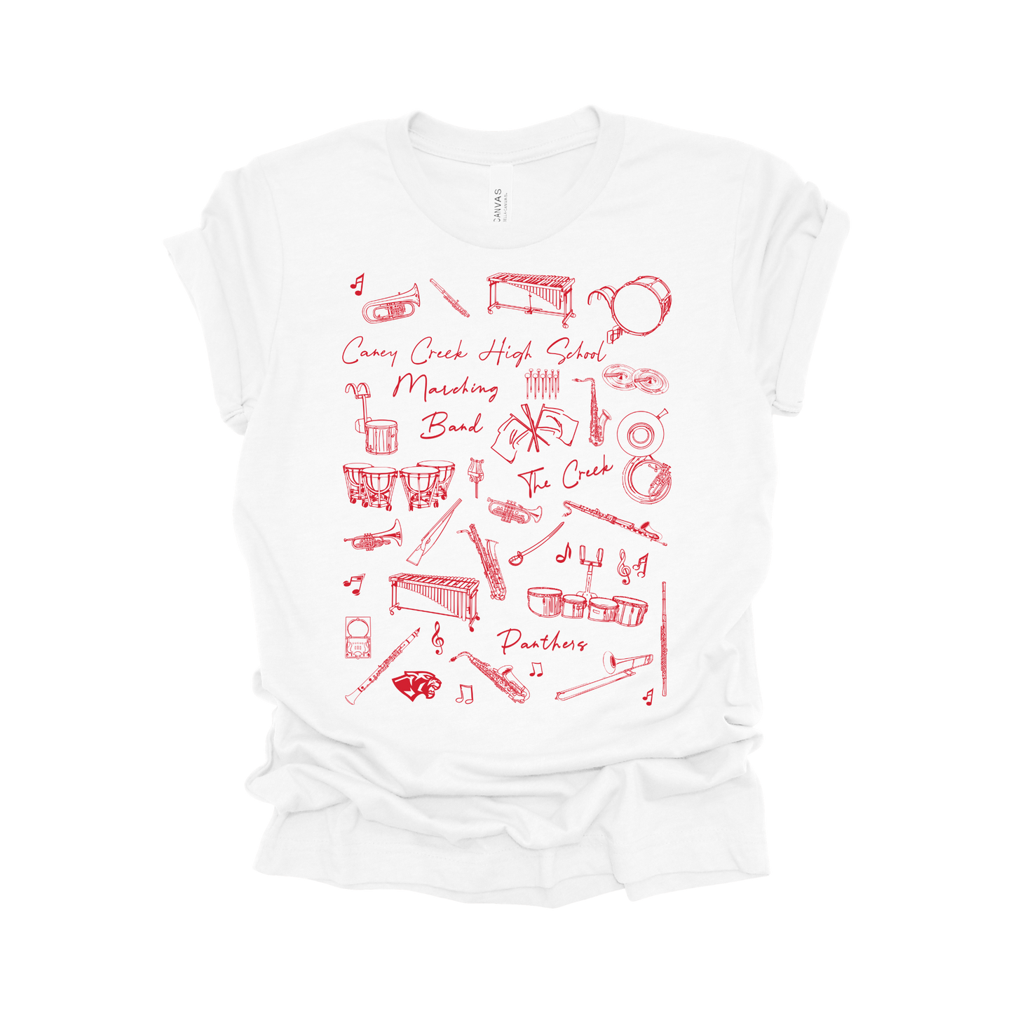 Caney Creek Marching Band T-Shirt – The Panther Pulse