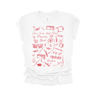 Caney Creek Marching Band T-Shirt – The Panther Pulse