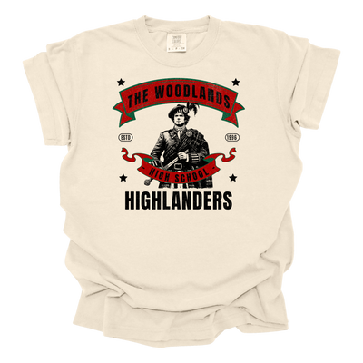 The Woodlands High School Highlanders T-Shirt - Show Your Highlander School Spirit!