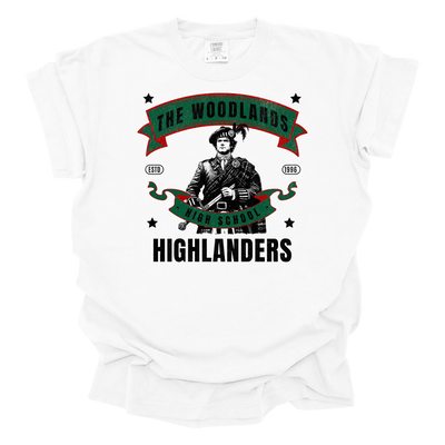 The Woodlands High School Highlanders T-Shirt - Show Your Highlander School Spirit!