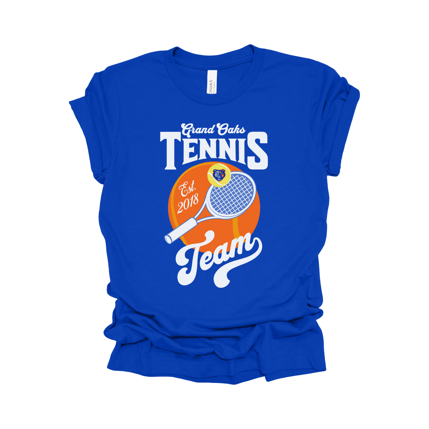 Grand Oaks Grizzlies Tennis Team T-Shirt