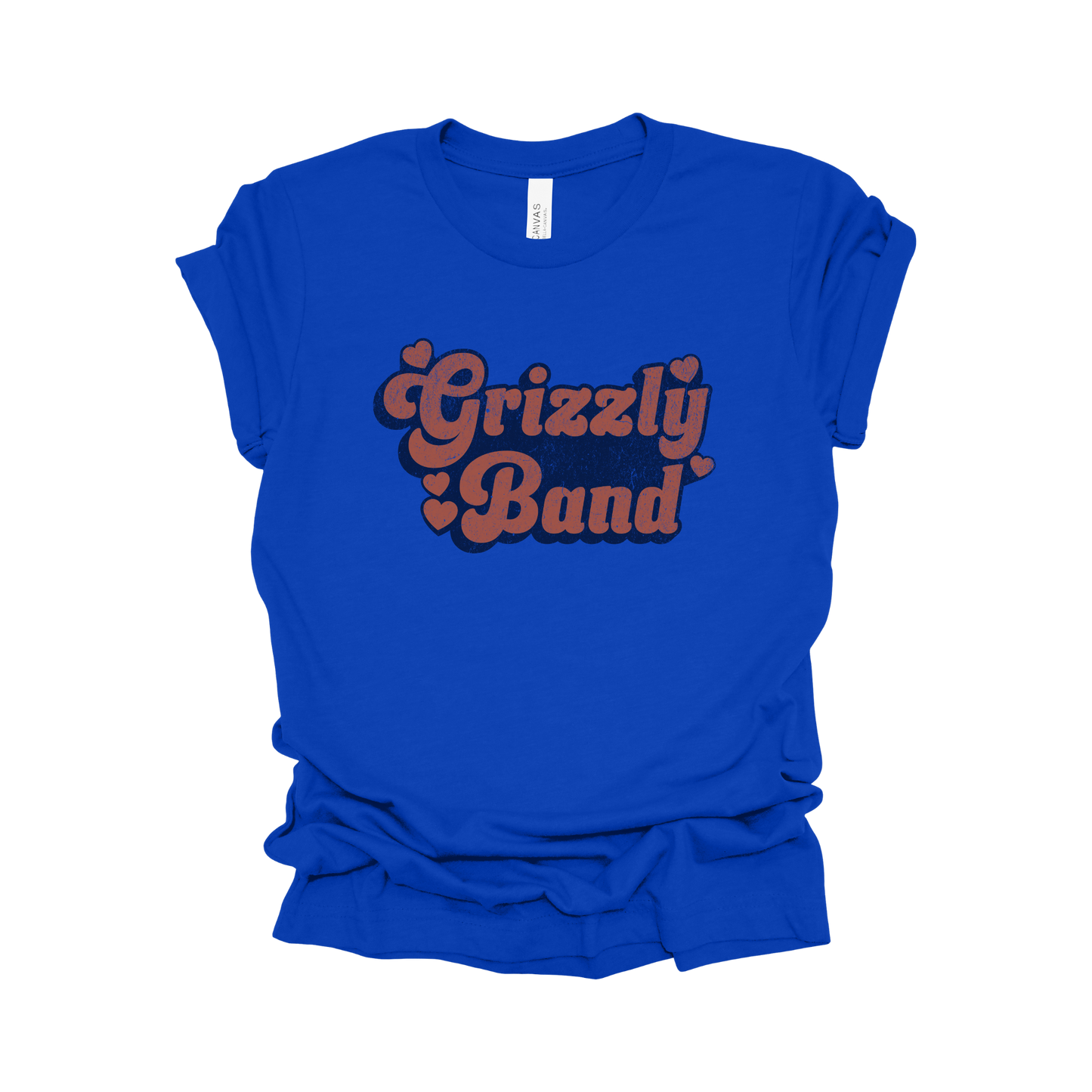 I Love Grizzly Band T-Shirt